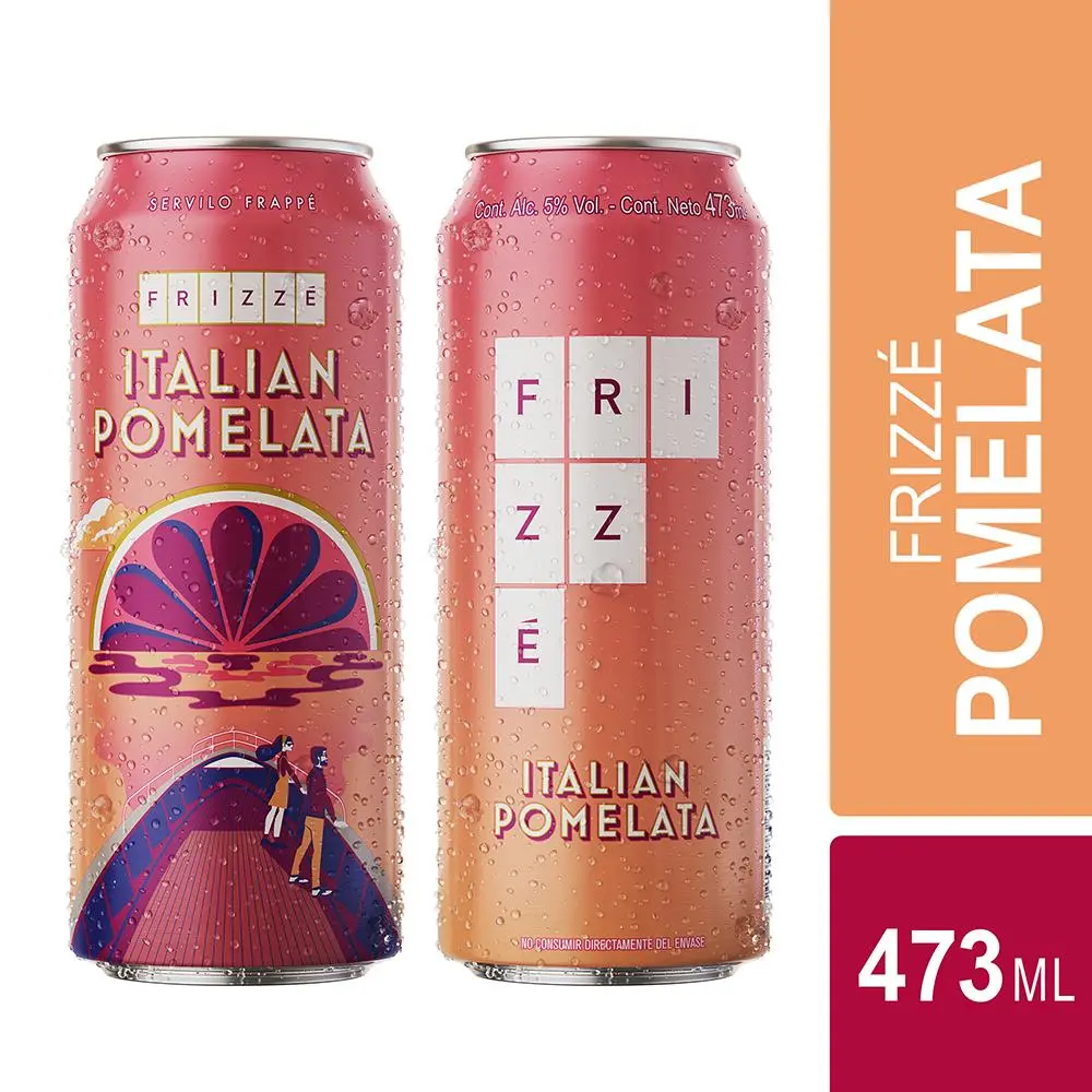 FRIZZE ITALIAN POMELO LATA 473CC