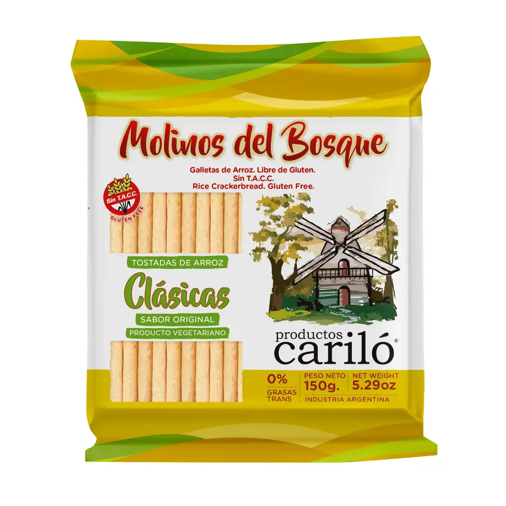 TOSTADAS DE ARROZ CLASICAS MOLINOS DEL BOSQUE