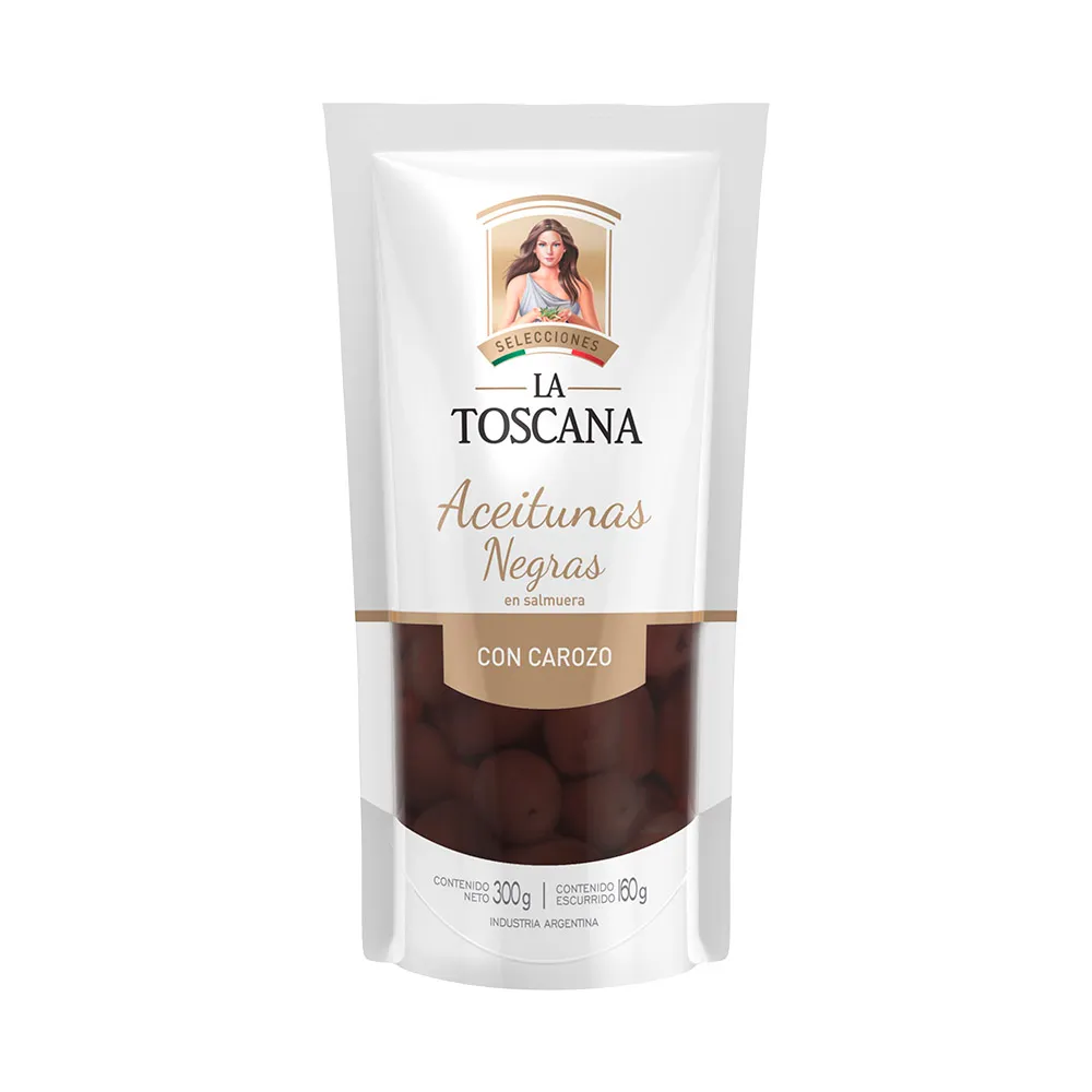 ACEITUNAS NEGRAS LA TOSCANA 160GR