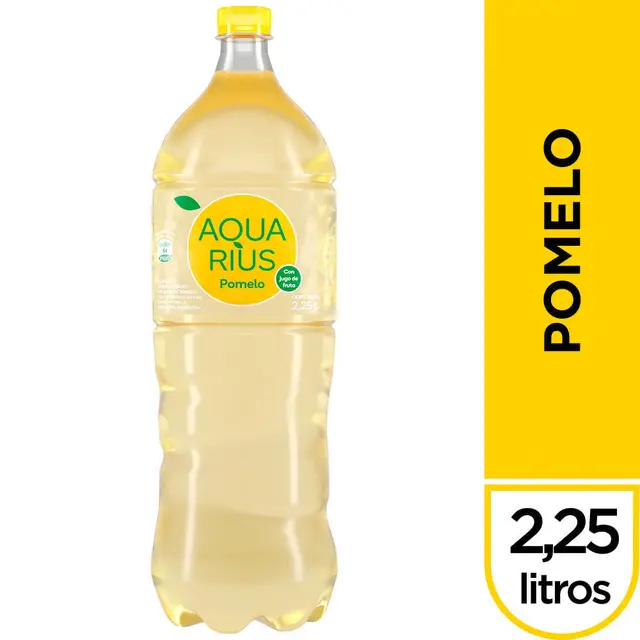 AGUA SABORIZADA AQUARIUS POMELO 2,25L