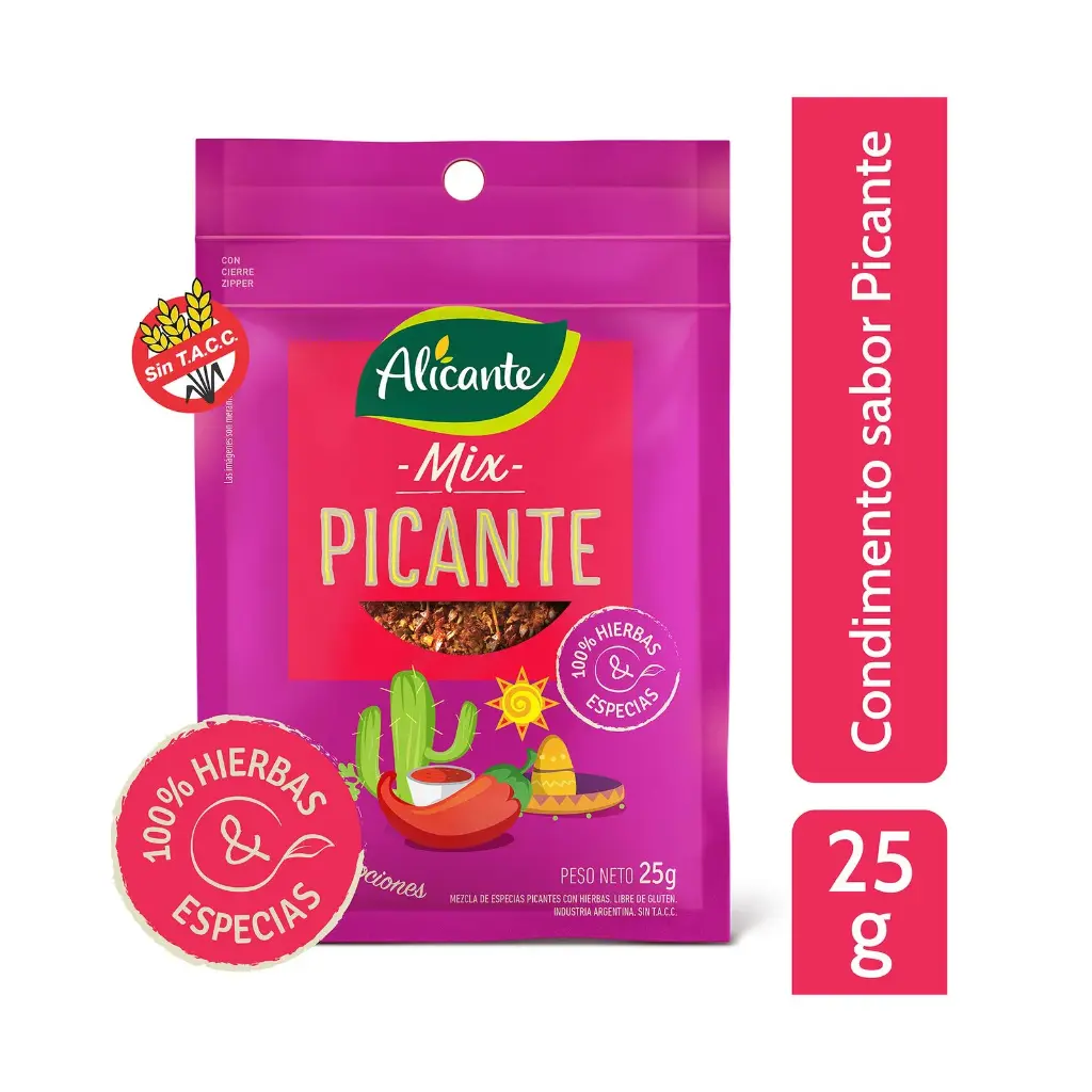 MIX ALICANTE PICANTE 25GR