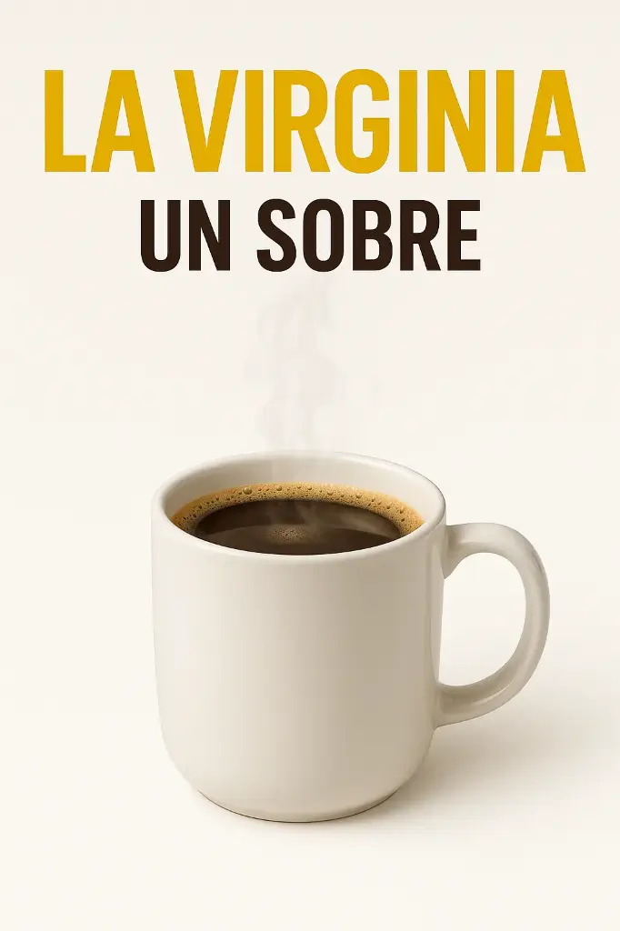 CAFE EN SOBRE LA VIRGINIA TORRADO SOBRE 1UN