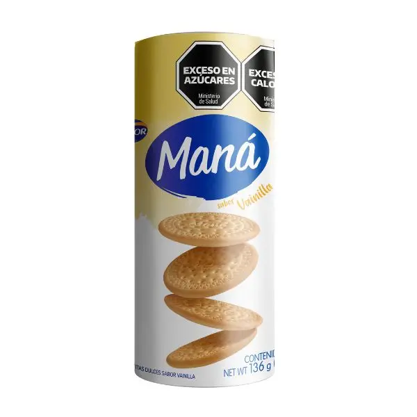 GALLETITAS MANA VAINILLA 136GR