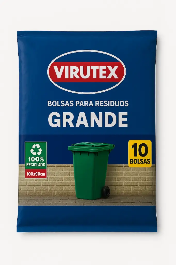 BOLSA DE CONSORCIO VIRUTEX PLANAS 80X110 10UN