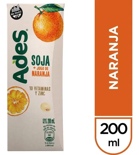 JUGO ADES NARANJA 200CC