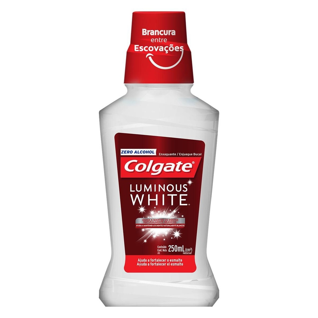 ENJUAGUE BUCAL COLGATE LUMINOUS WHITE BRILLANTE 250ML
