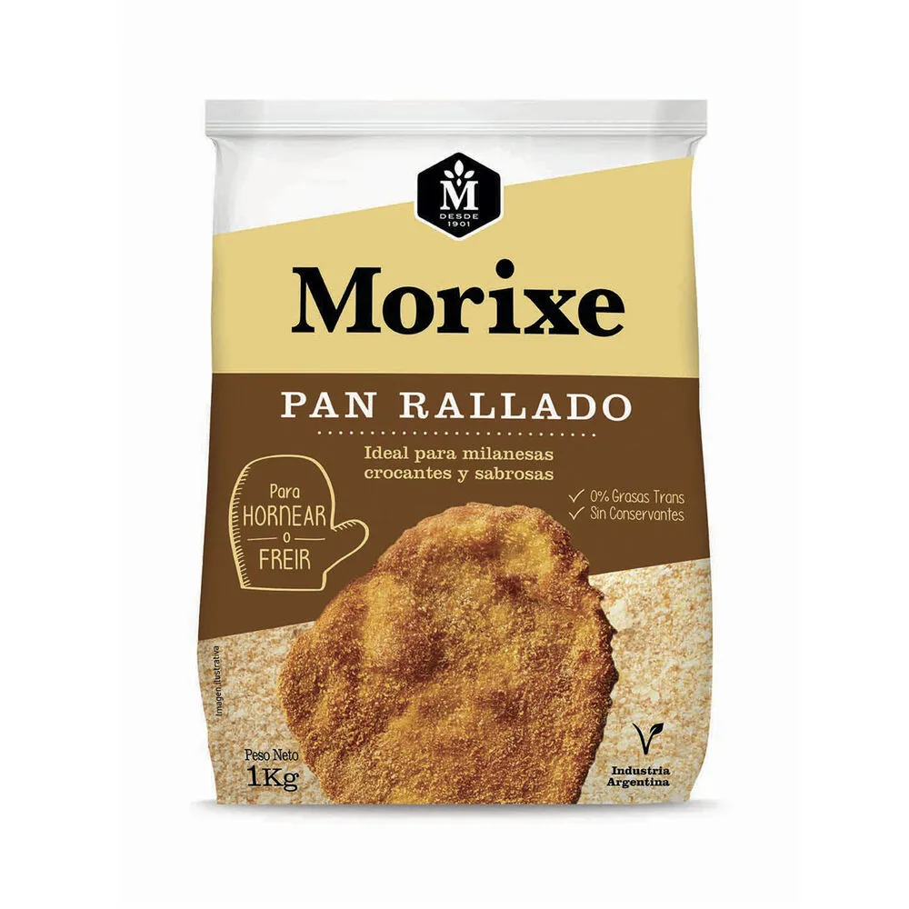 [7790199602927] PAN RALLADO MORIXE 1KG
