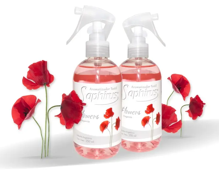 AROMATIZADOR TEXTIL SAPHIRUS  FLOWERS X250 ML 