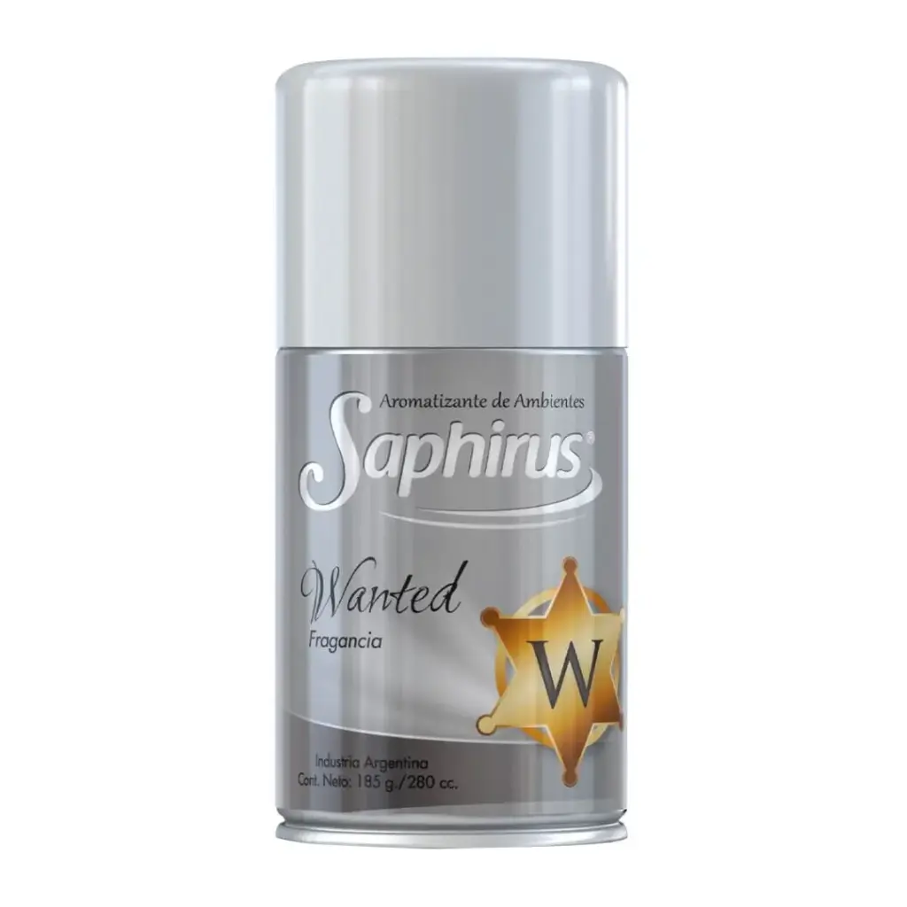 AROMATIZANTE DE AMBIENTE EN AEROSOL SAPHIRUS WANTED 280 ML  