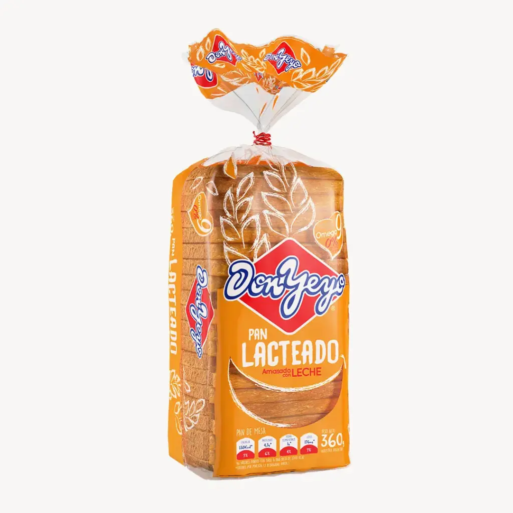 PAN LACTEADO DON YEYO 360GR