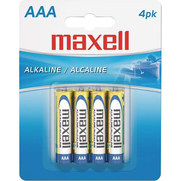 PILAS MAXELL AAA X4