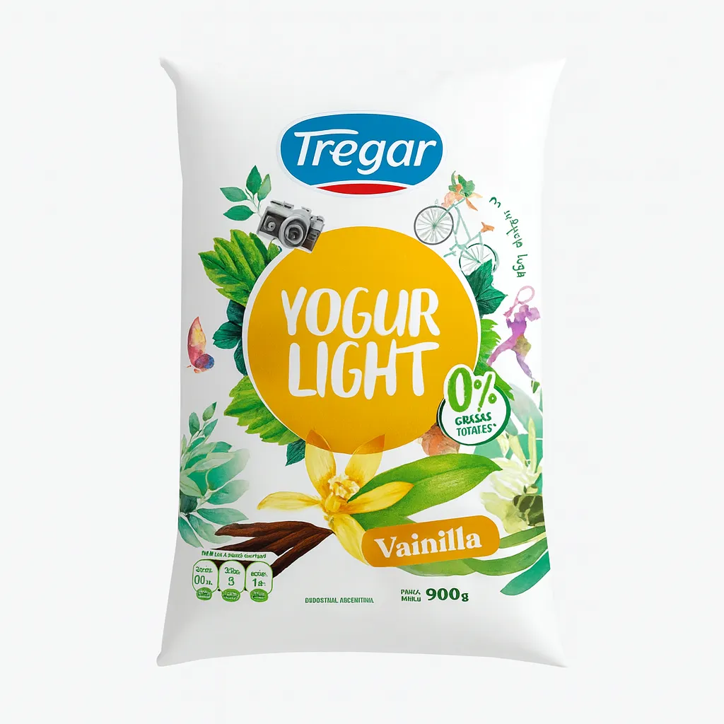 YOGUR TREGAR DESCREMADO BEBIBLE 900CC VAINILLA