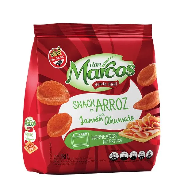 SNACKS DE ARROZ DON MARCOS JAMON