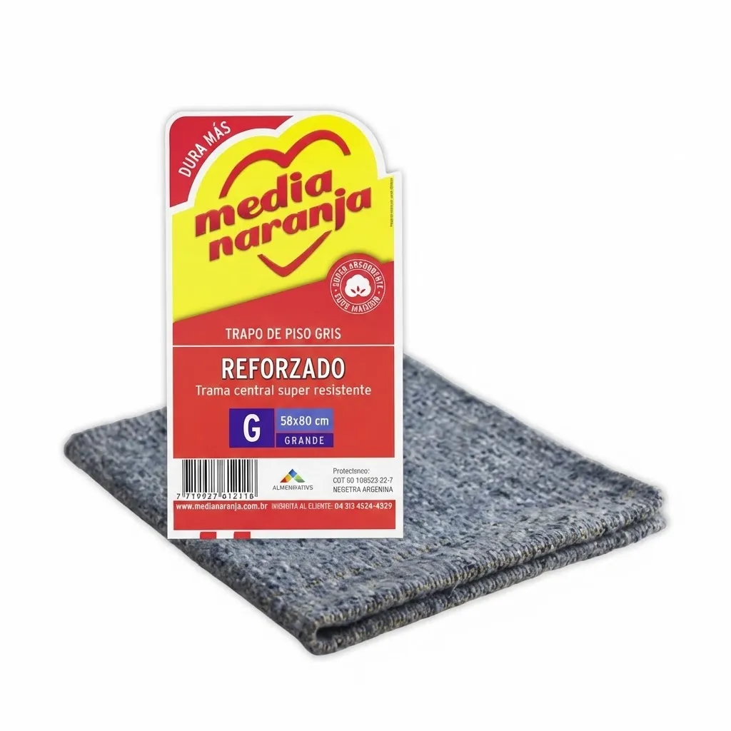 TAPO DE PISO MEDIA NARANJA REFORZADO G