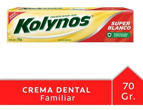 PASTA DENTAL KOLYNOS SUPER BLANCO 70G