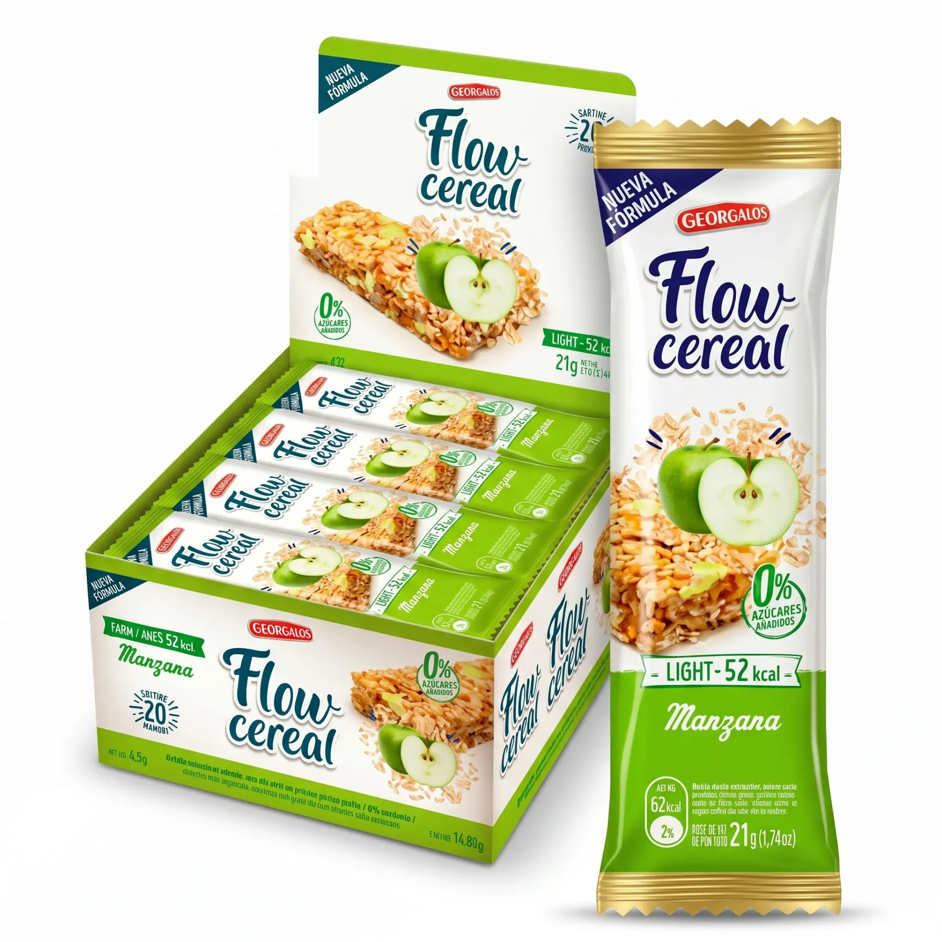 BARRA DE CEREAL FLOW YOGURT LIGHT