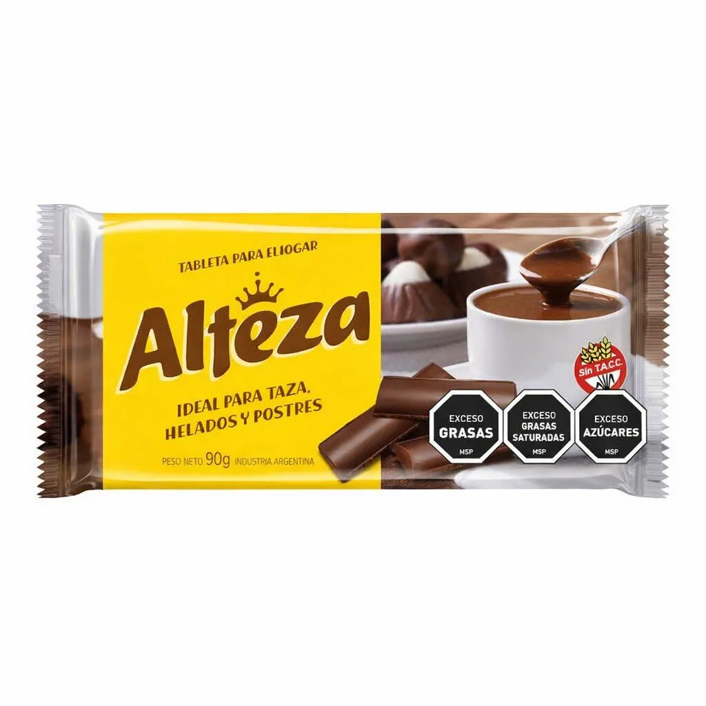 CHOCOLATE DE TAZA ALTEZA 90GR