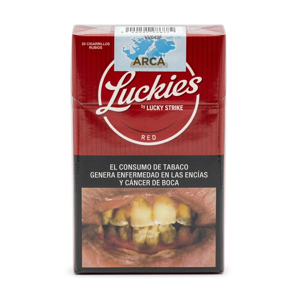 CIGARRILLOS LUCKIES RED 20