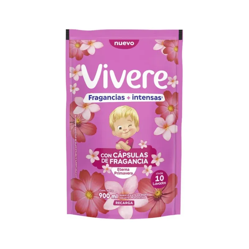 SUAVIZANTE VIVERE ENETRNA PRIMAVERA 900CC