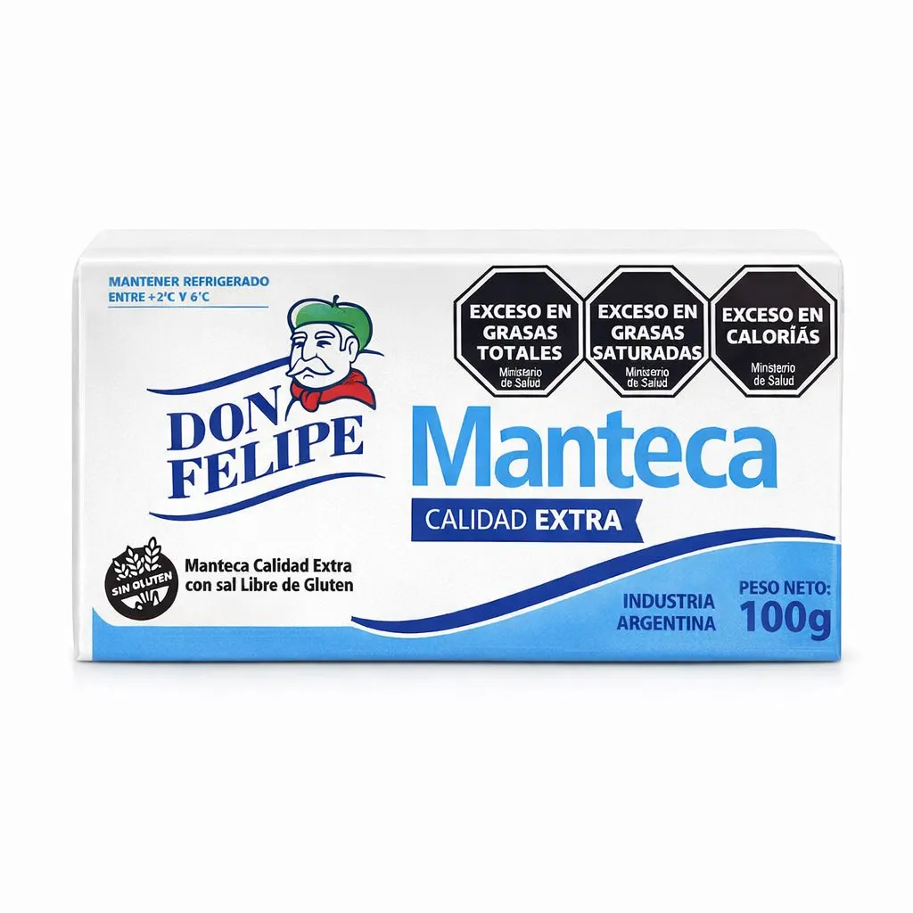 MANTECA DON FELIPE 100GR