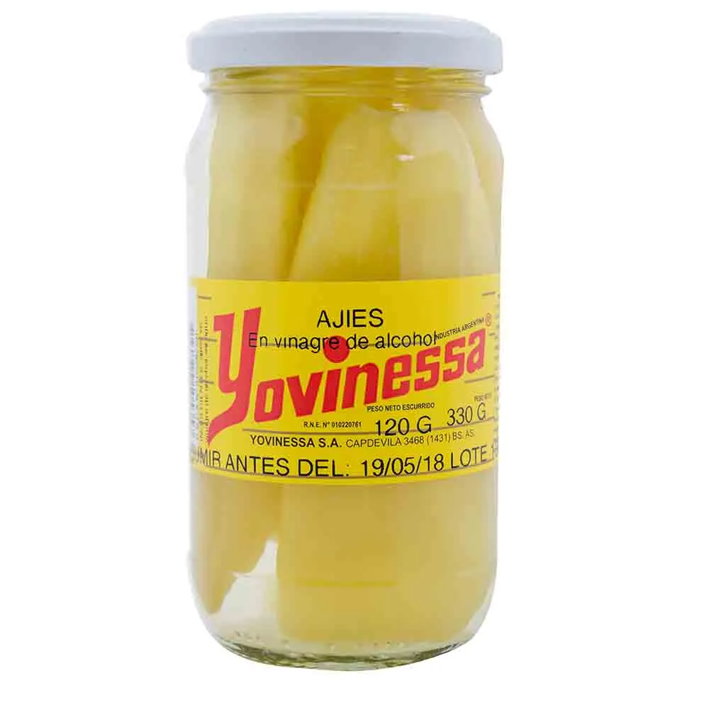 AJIES EN VINAGRE YONIESSA 330GR