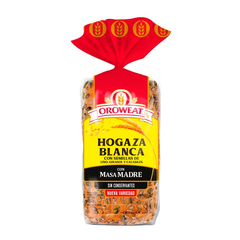PAN LACTAL OROWEAT HOGANZA BLANCA