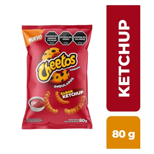 CHEETOS ONDULADOS KETCHUP 80G