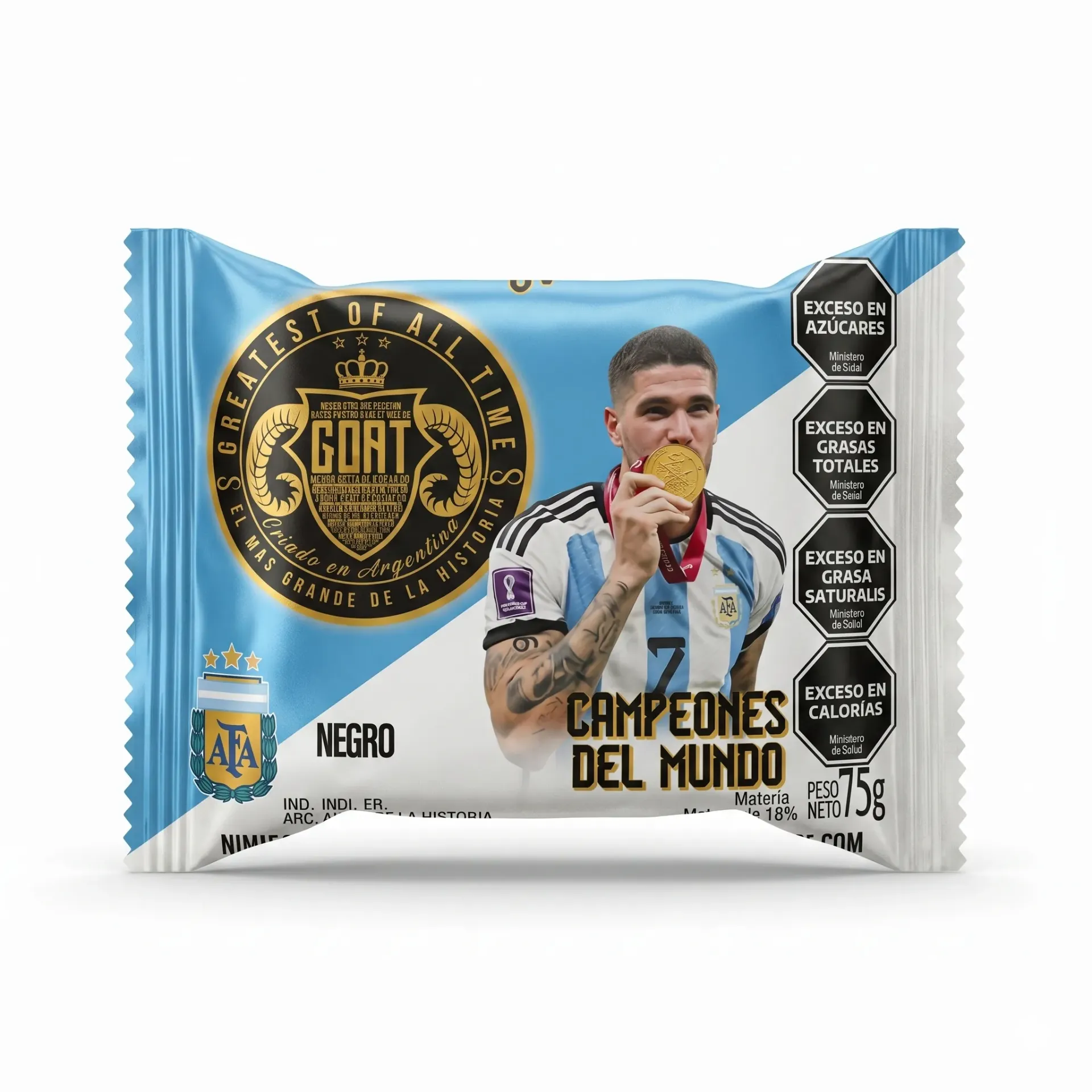 ALFAJOR GOAT MUNDIAL 75GR