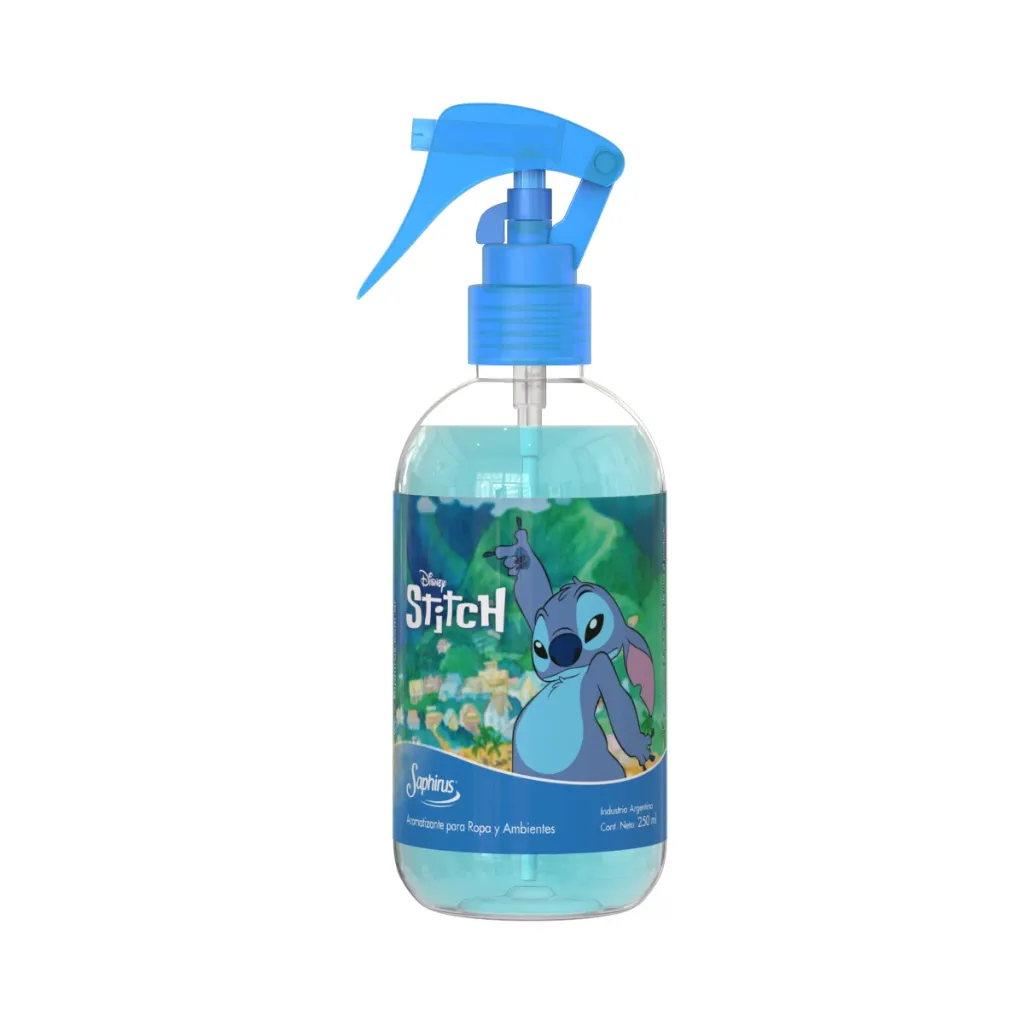 AROMATIZADOR TEXTIL SAPHIRUS DISNEY STITCH 250ML