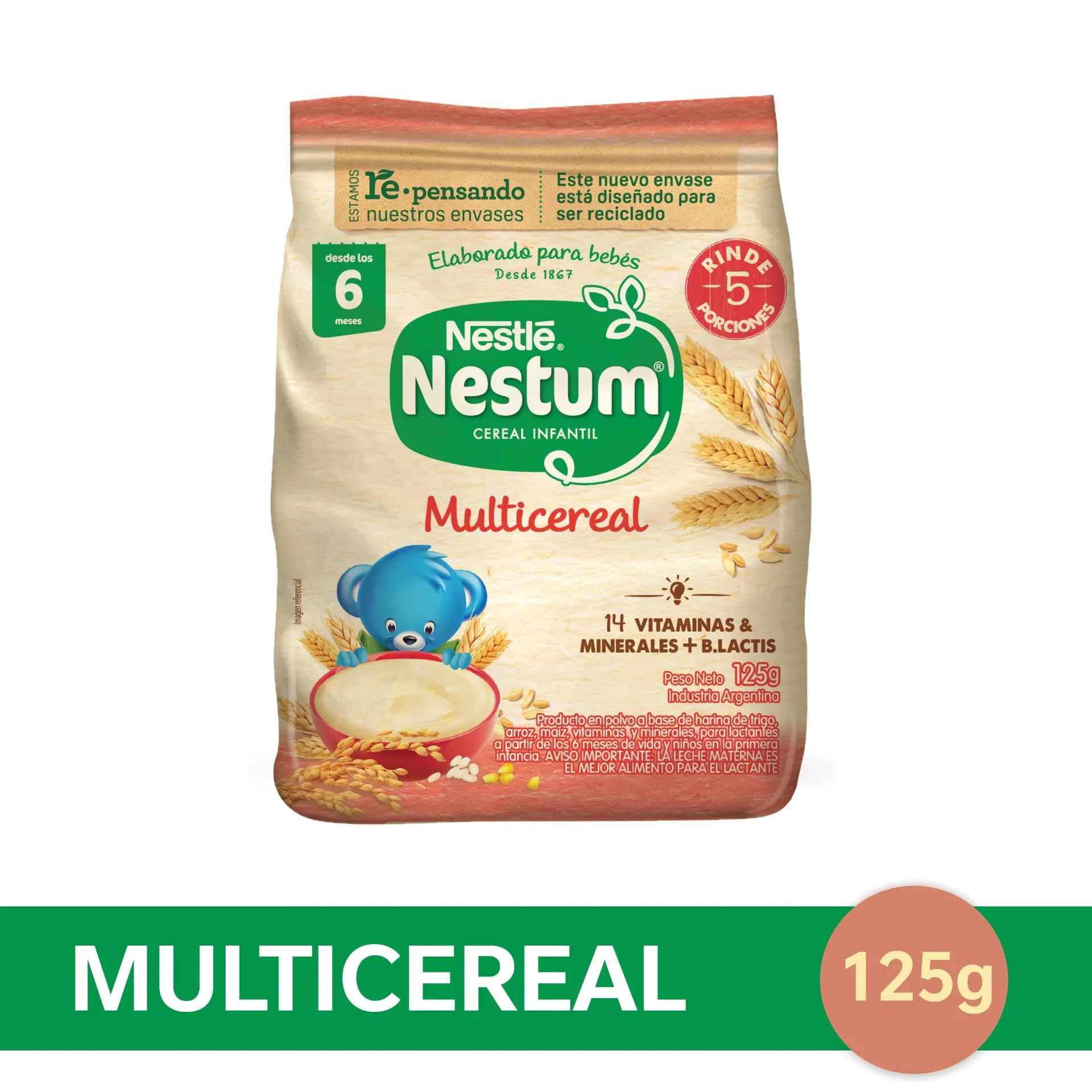 NESTUM MULTICEREAL 125GR