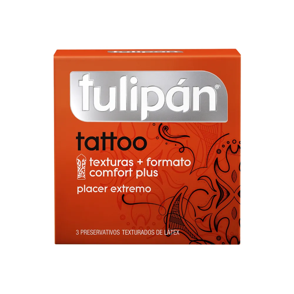 PRESERVATIVO TULIPAN TATTOO
