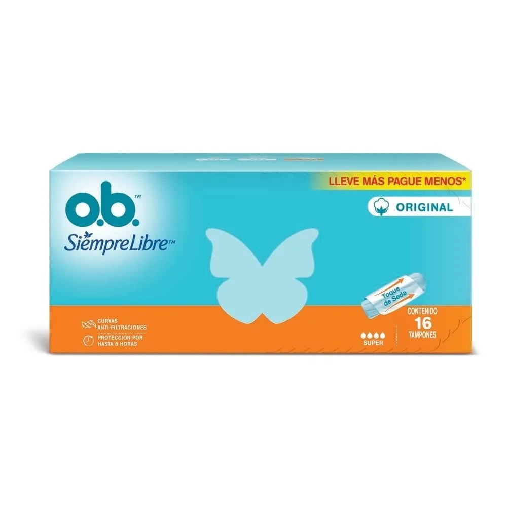 TAMPONES O.B SUPER 16UN