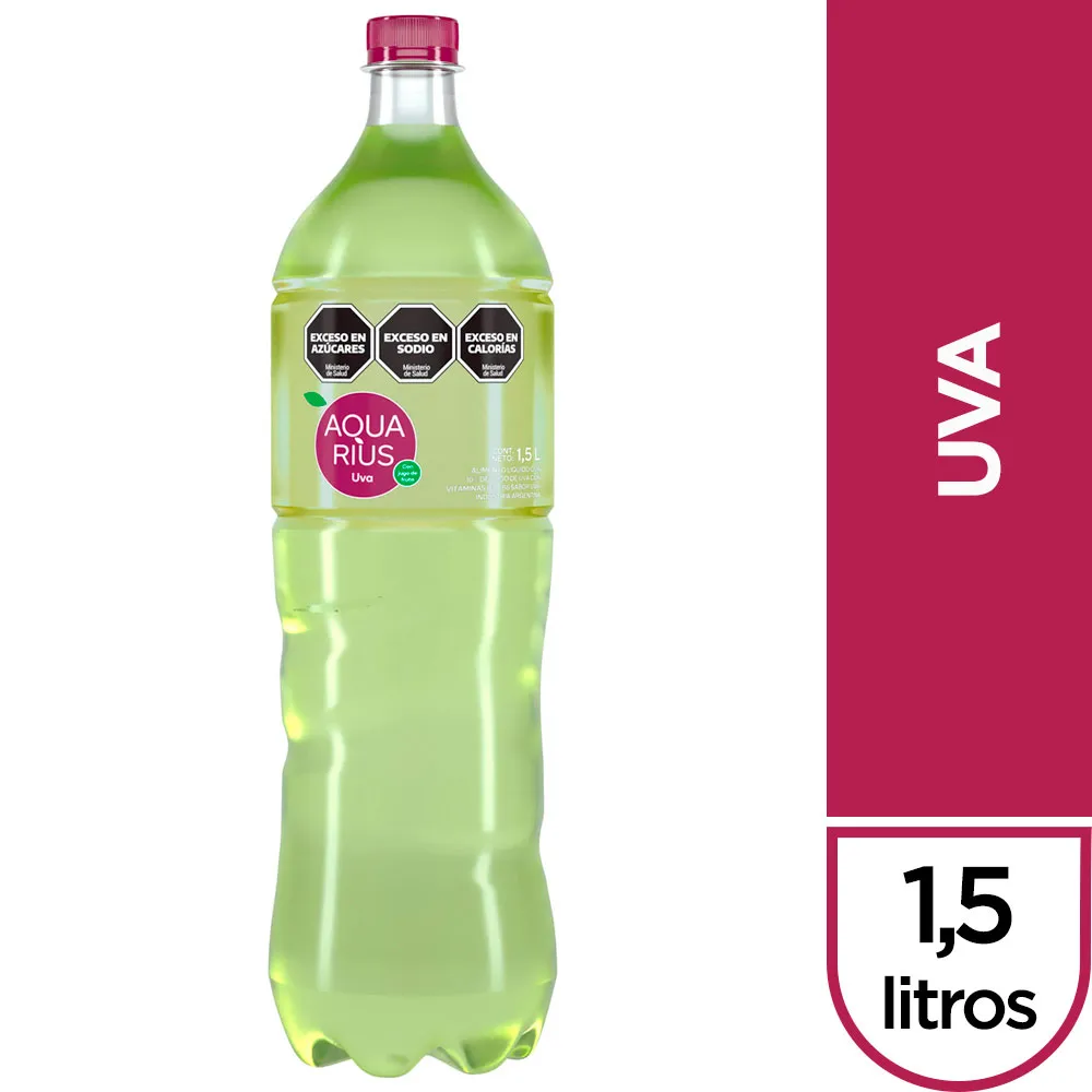AQUARIUS CEPITA UVA 1,5L