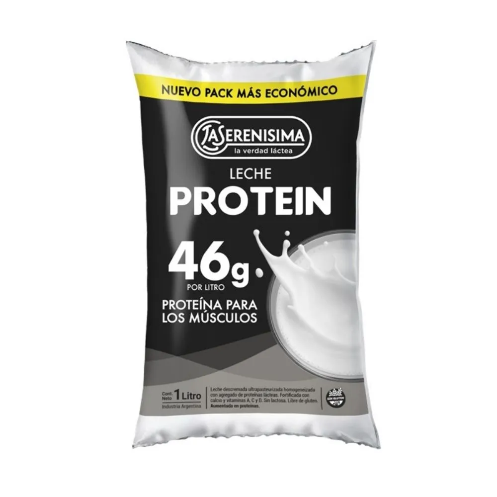 LECHE PROTEINA LA SERENISIMA SACHET 1L