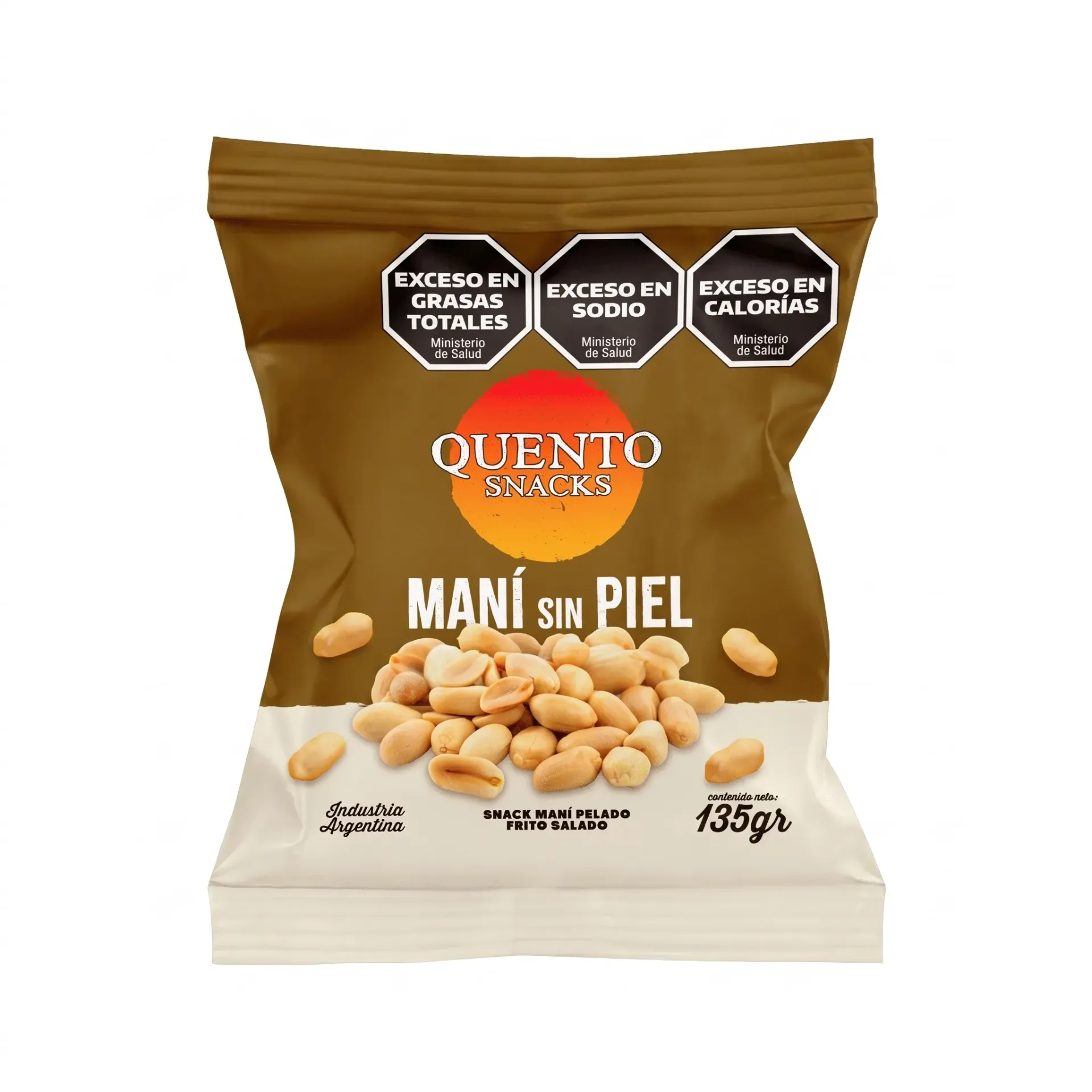 MANI PELADO QUENTO 135GR