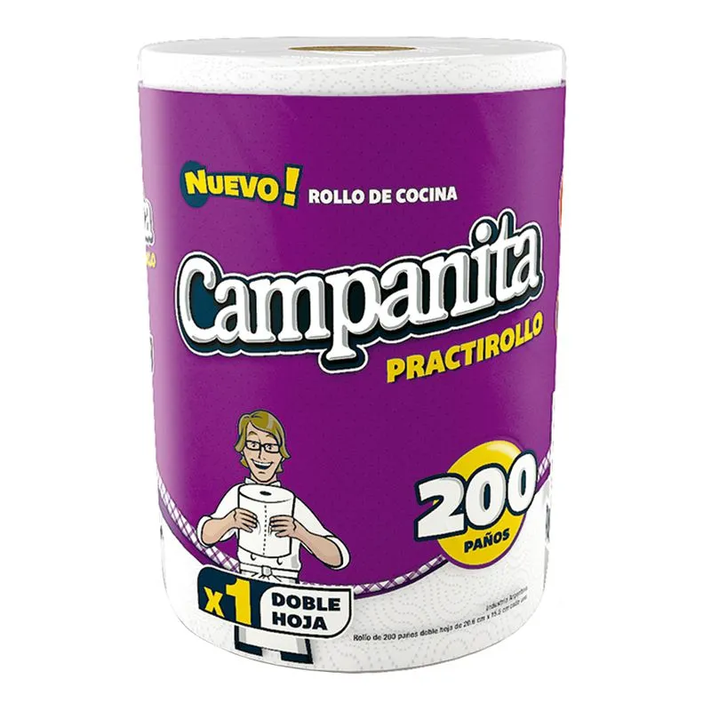 ROLLO CAMPANITA 200 PAÑOS
