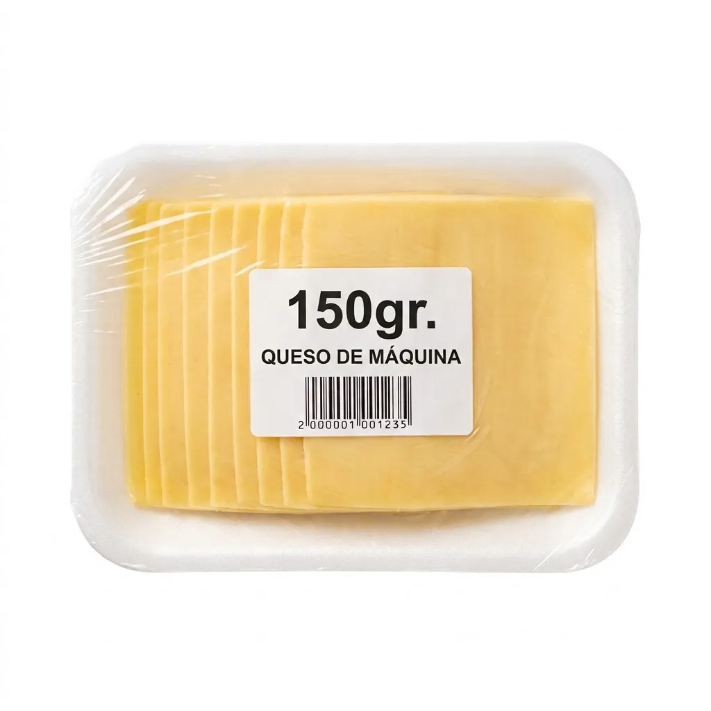 BANDEJA QUESO DE MAQUINA 150GR