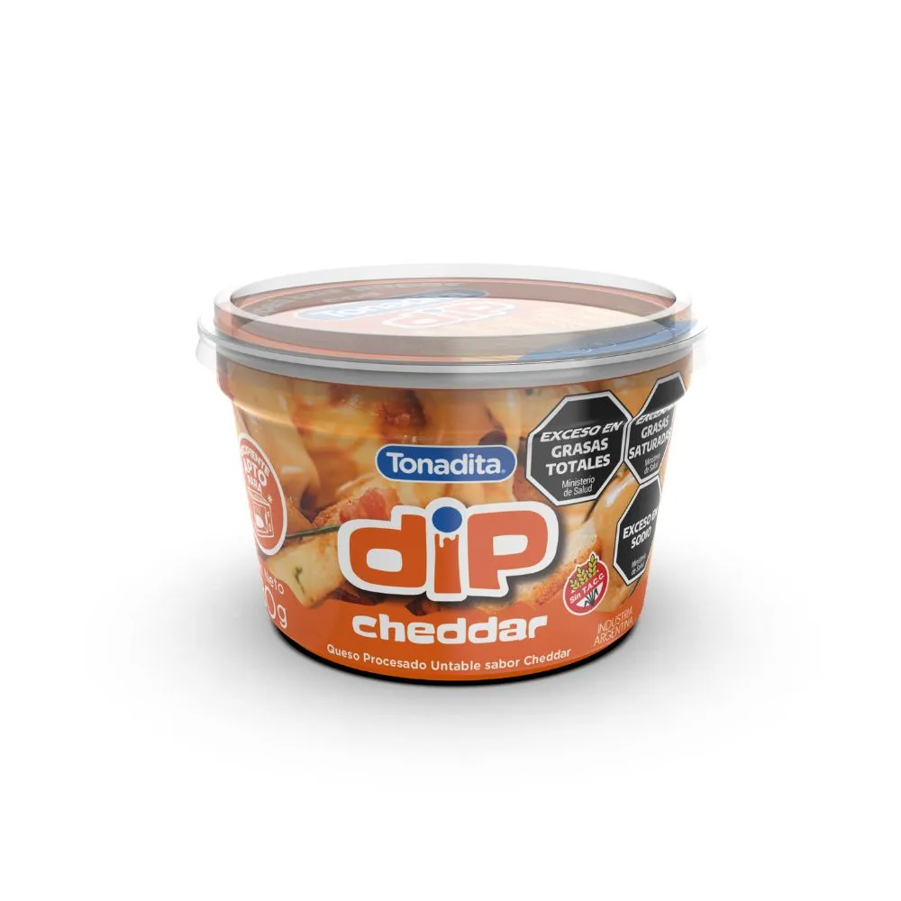 DIP UNTABLE CHEDDAR TONADITA 190GR