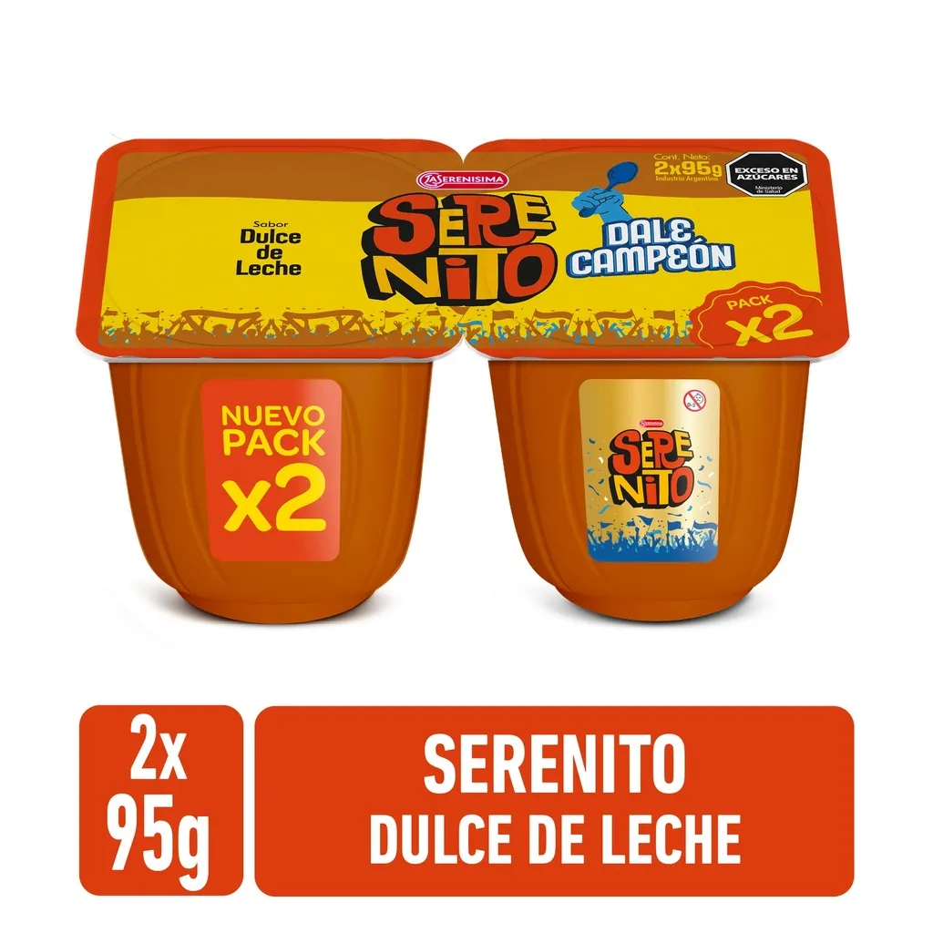POSTRE SERENITO DULCE DE LECHE 190GR