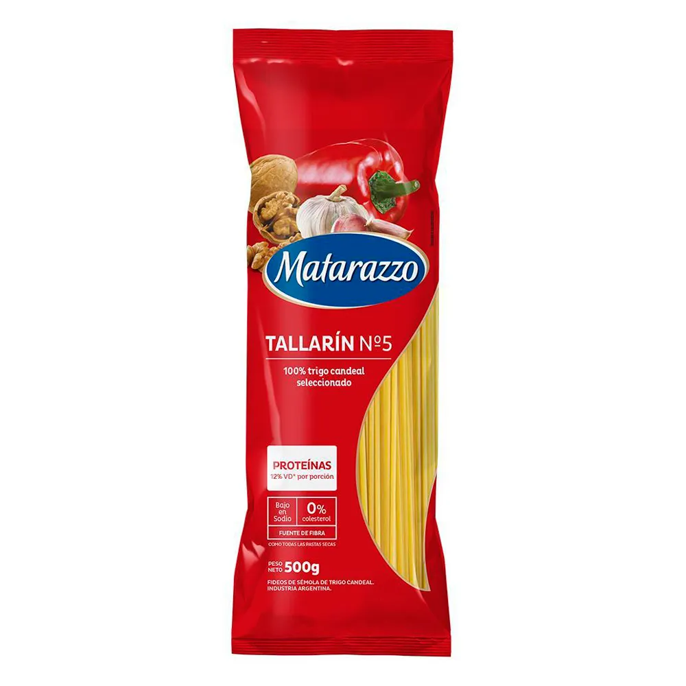 FIDEOS MATARAZZO TALLARIN NRO 5 500GR