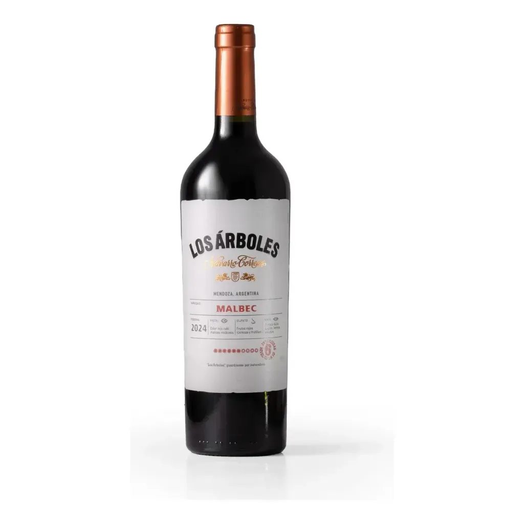 VINO TINTO LOS ARBOLES MALBEC 750CC
