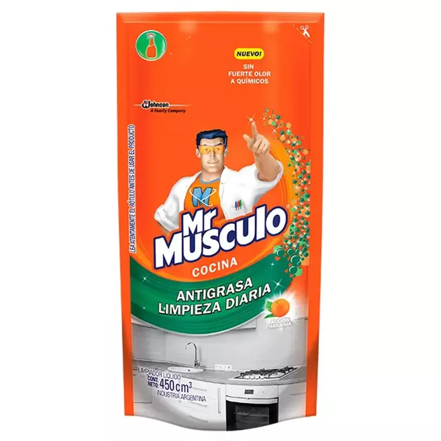 LIMPIADOR ANTIGRASA MR MUSCULO COCINA 450CC