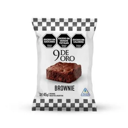 BROWNIE 9 DE ORO CHOCOLATE 45GR