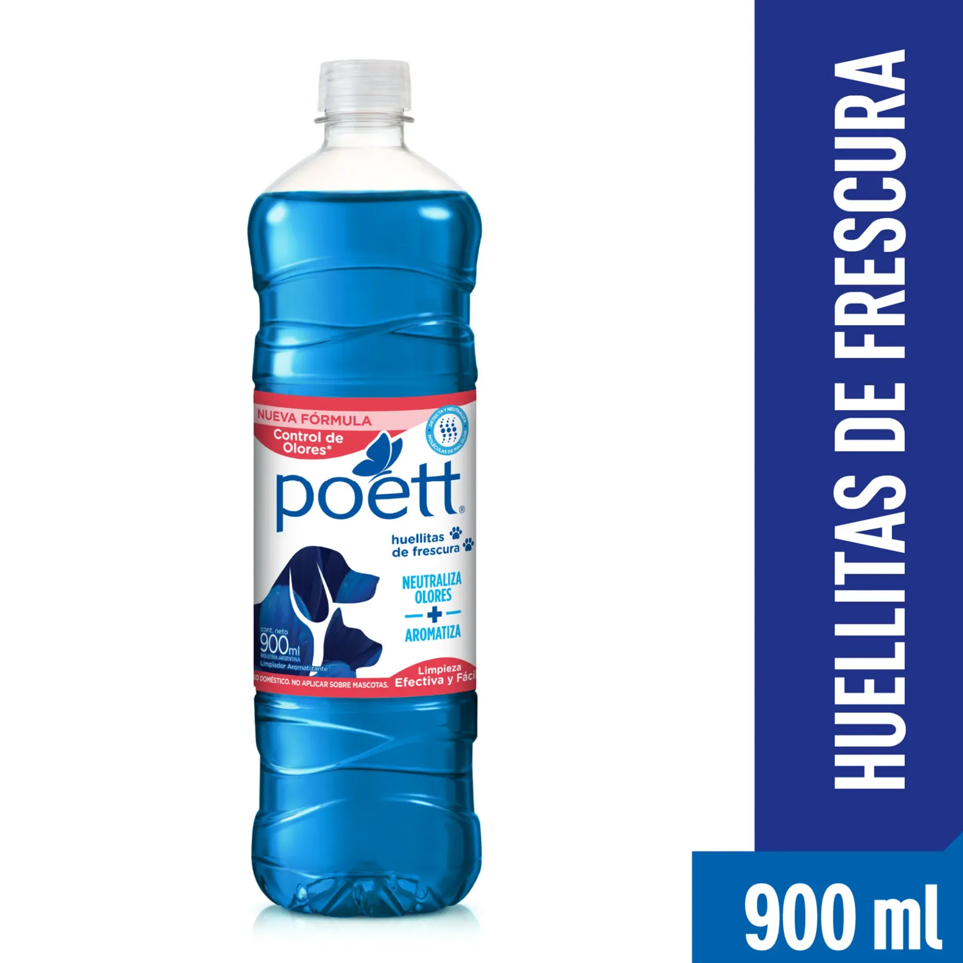 DESODORANTE DE PISO POETT HUELLITAS FRESCURA 900ML