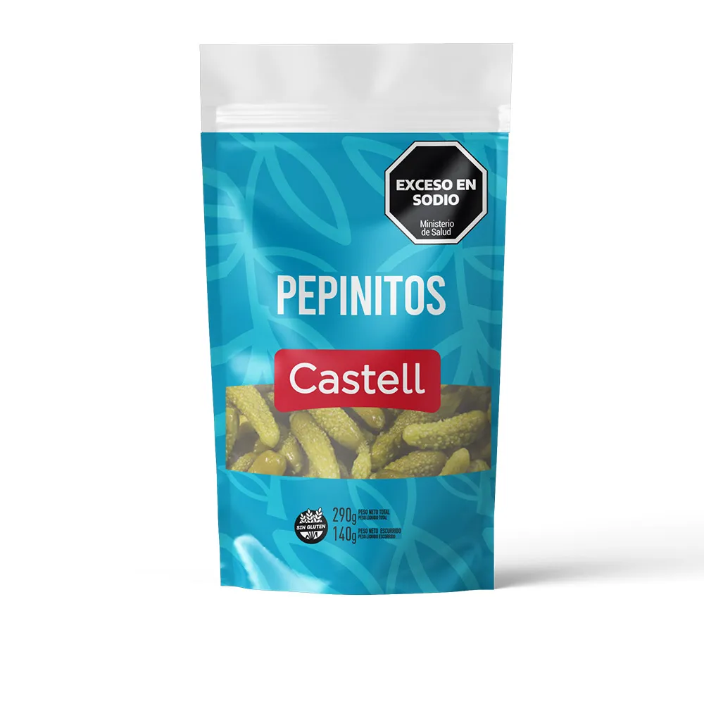 PEPINITOS CASTELL 140GR