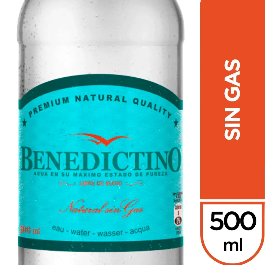 AGUA MINERAL BAJO EN SODIO BENEDICTO 500CC