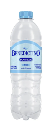 AGUA MINERAL BAJO EN SODIO BENEDICTO 500CC