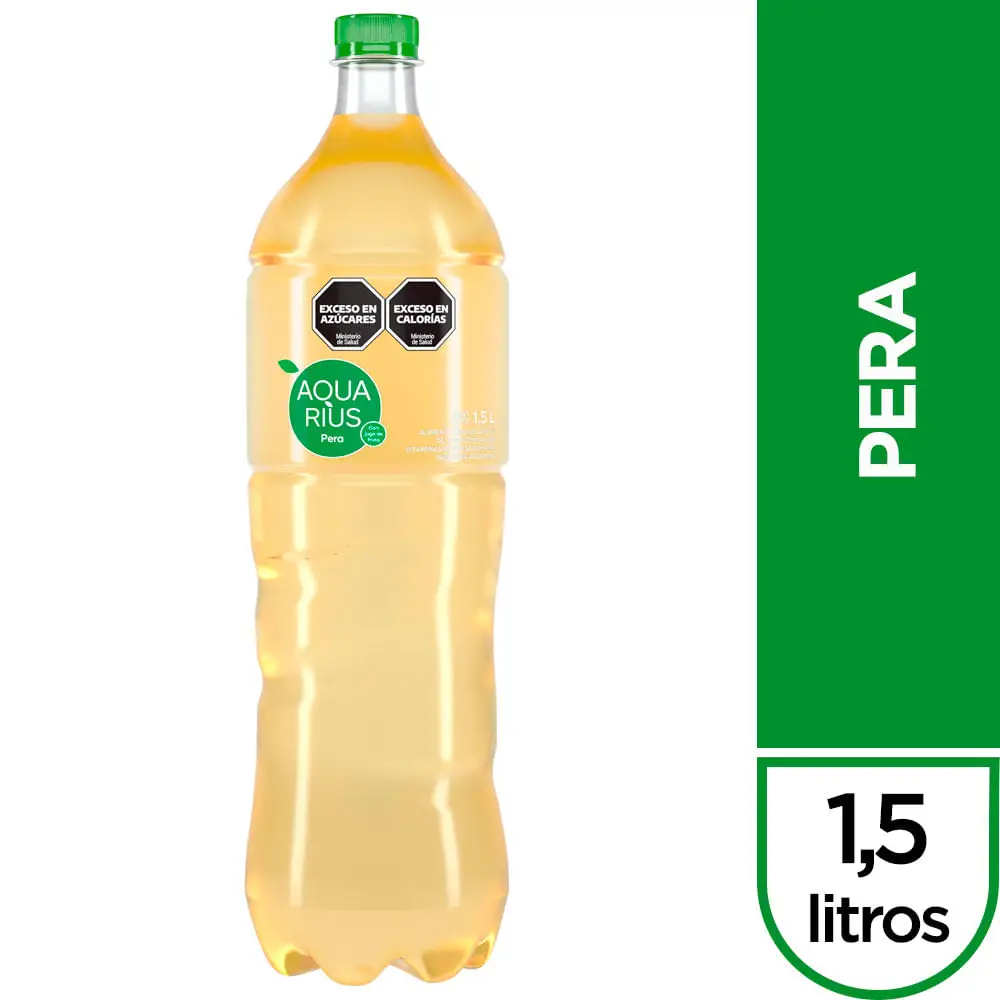 AGUA SABORIZADA AQUARIUS PERA 1,5L