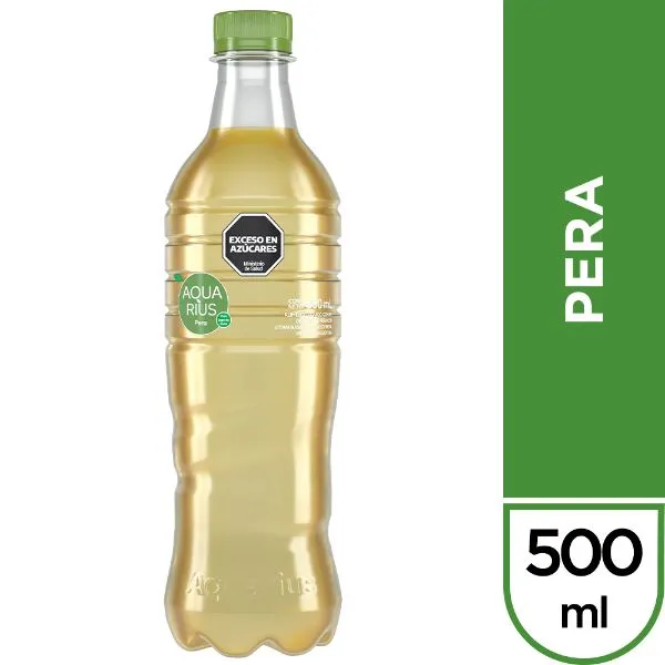 AGUA SABORIZADA AQUARIUS PERA 500CC