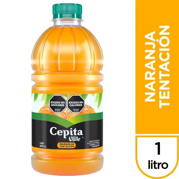 CEPITA 1L SABOR NARANJA BOT.